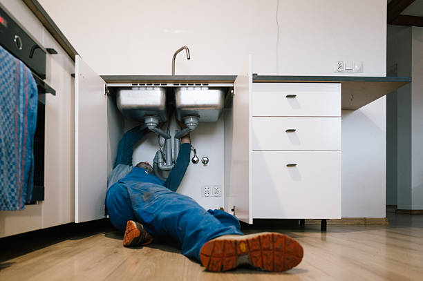 Professional Drain Cleaning technician working in Richmond, MA